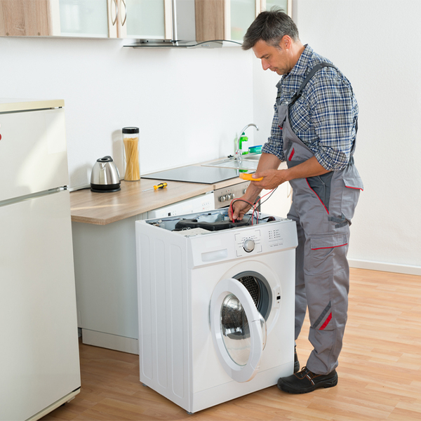 can you walk me through the steps of troubleshooting my washer issue in Rowena TX